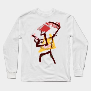 Abstract Long Sleeve T-Shirt